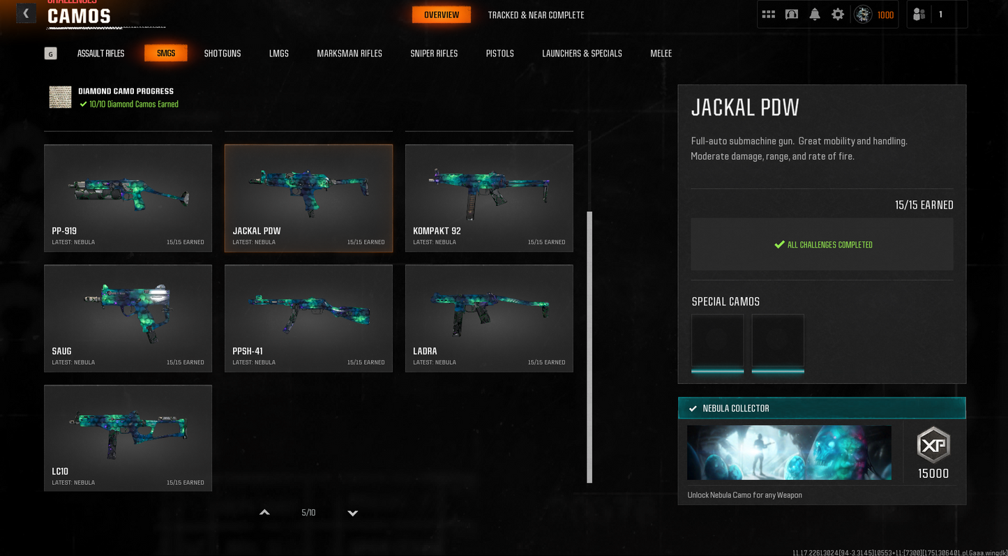 ๐ฅ BO6 EVERYTHING UNLOCKED ๐ฅ Dark Matter + Nebula + Abyss ๐ Prestige Legend ๐ Level 1000 ๐ All Guns Maxed ๐ 2000+ Camos ๐จ Season 3 & 4 Battle Passes Purchased ๐ All Pictures Attached ๐ Full Access ๐ Linkable to: Steam , Battle.net, PSN, Xbox ๐น๏ธ #avKRqu