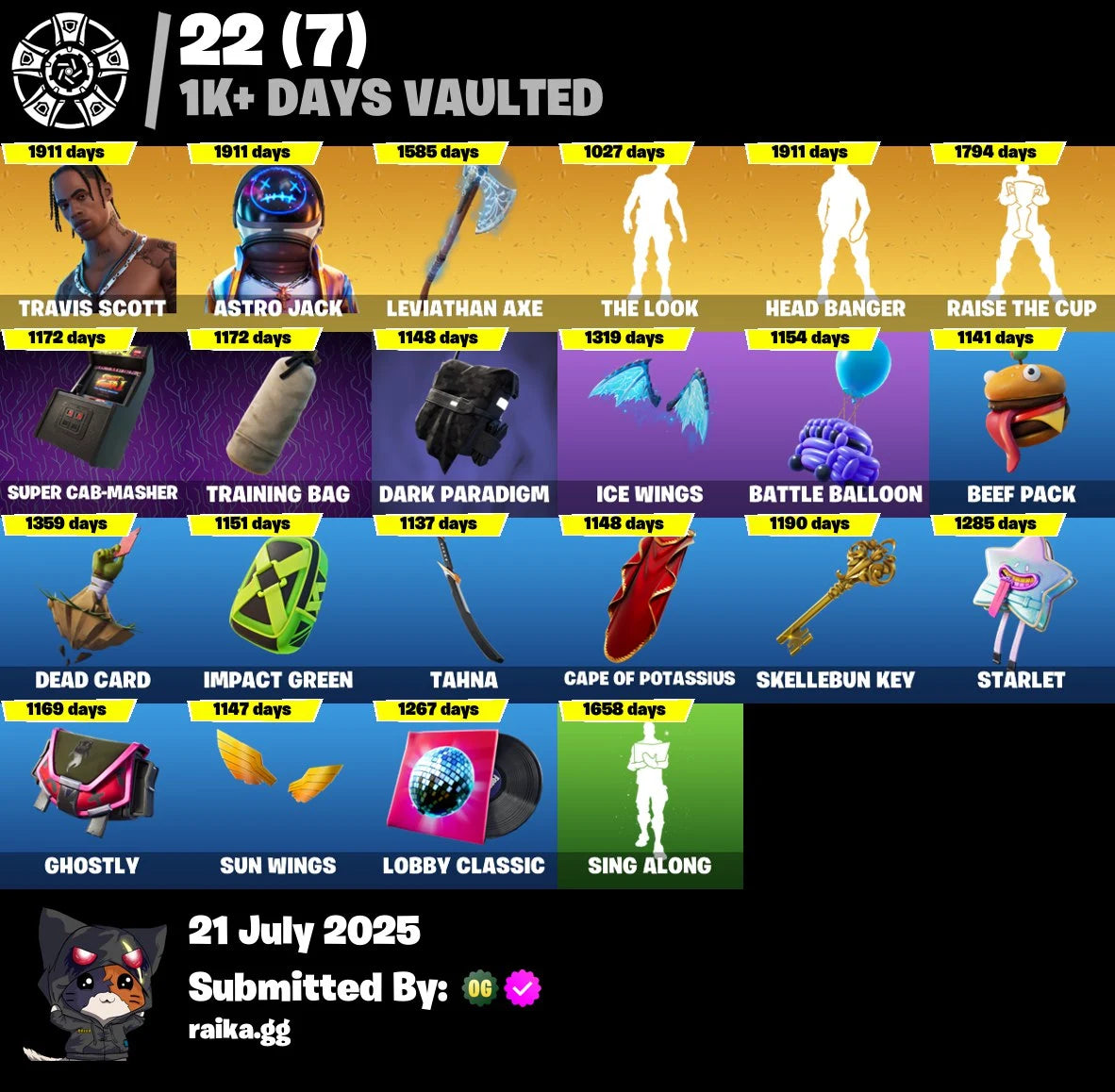 💯🔥𝙀𝙓𝘾𝙇𝙐𝙎𝙄𝙑𝙀 🔥💯•98 SKINS• 🔥 Dark Skully 🔥 Travis Scott 🔥Astro Jack 🔥 Gold Midas 🔥 The Ageless 🔥 Omegarok 🔥 Renzo the Destroyer 🔥 Raz 🔥 Fade 🔥350 VB