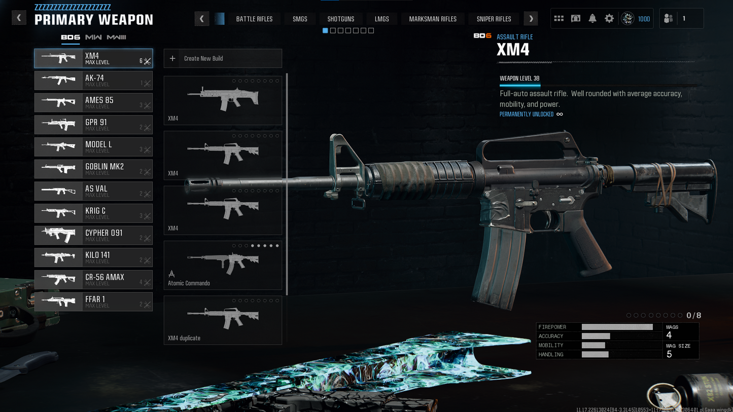 ๐ฅ BO6 EVERYTHING UNLOCKED ๐ฅ Dark Matter + Nebula + Abyss ๐ Prestige Legend ๐ Level 1000 ๐ All Guns Maxed ๐ 2000+ Camos ๐จ Season 3 & 4 Battle Passes Purchased ๐ All Pictures Attached ๐ Full Access ๐ Linkable to: Steam , Battle.net, PSN, Xbox ๐น๏ธ #avKRqu