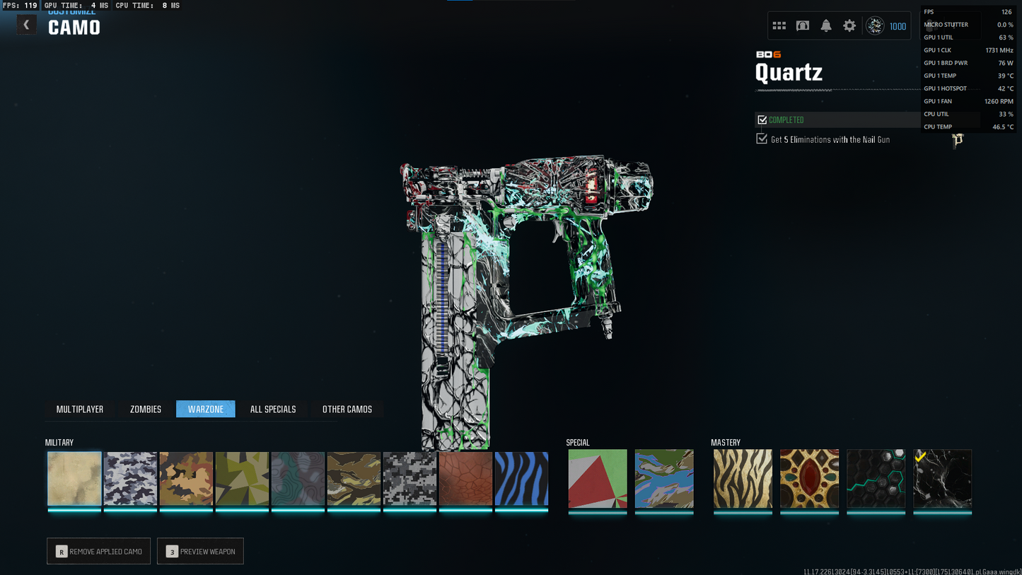 ๐ฅ BO6 EVERYTHING UNLOCKED ๐ฅ Dark Matter + Nebula + Abyss ๐ Prestige Legend ๐ Level 1000 ๐ All Guns Maxed ๐ 2000+ Camos ๐จ Season 3 & 4 Battle Passes Purchased ๐ All Pictures Attached ๐ Full Access ๐ Linkable to: Steam , Battle.net, PSN, Xbox ๐น๏ธ #avKRqu