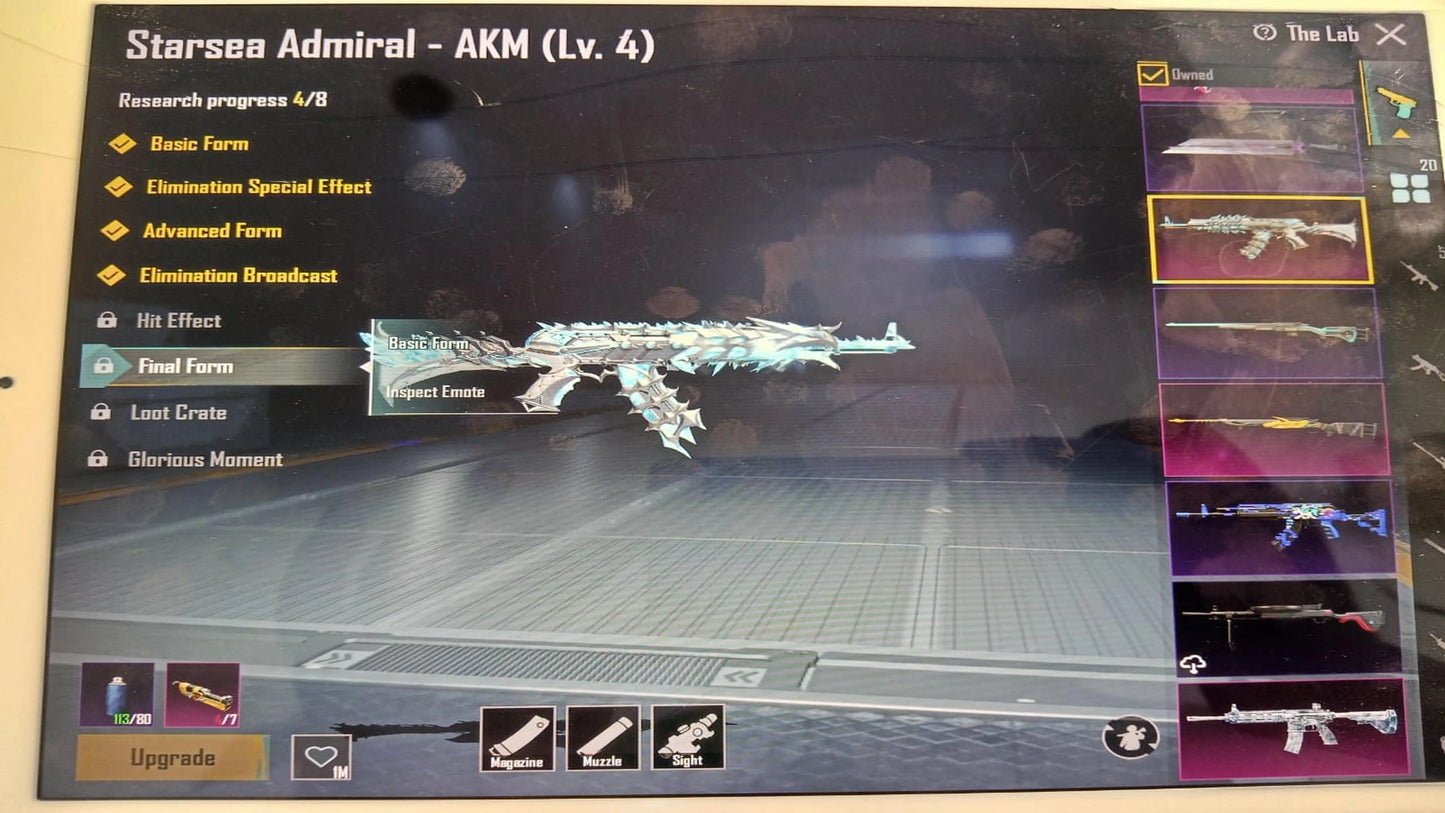 YELLOW MUMMY SET l AKM GLACIER COMBO | S17 CONQUEROR | OLD RP|•