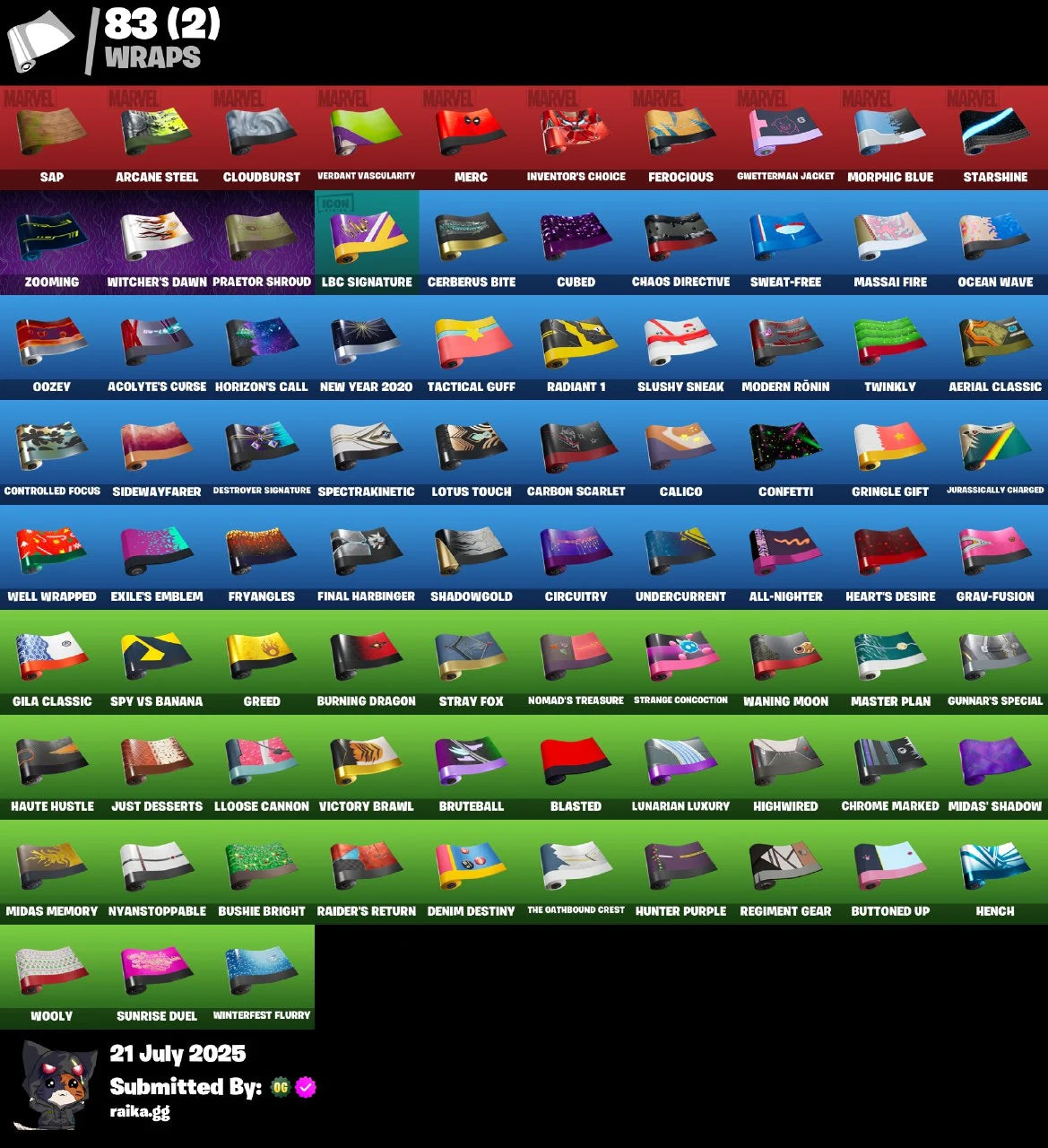 💯🔥𝙀𝙓𝘾𝙇𝙐𝙎𝙄𝙑𝙀 🔥💯•98 SKINS• 🔥 Dark Skully 🔥 Travis Scott 🔥Astro Jack 🔥 Gold Midas 🔥 The Ageless 🔥 Omegarok 🔥 Renzo the Destroyer 🔥 Raz 🔥 Fade 🔥350 VB
