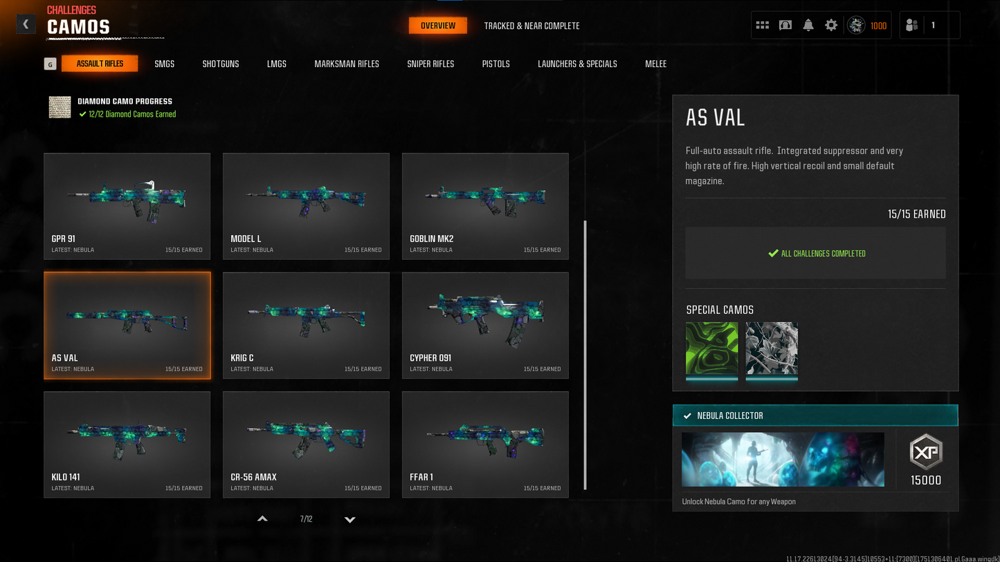 ๐ฅ BO6 EVERYTHING UNLOCKED ๐ฅ Dark Matter + Nebula + Abyss ๐ Prestige Legend ๐ Level 1000 ๐ All Guns Maxed ๐ 2000+ Camos ๐จ Season 3 & 4 Battle Passes Purchased ๐ All Pictures Attached ๐ Full Access ๐ Linkable to: Steam , Battle.net, PSN, Xbox ๐น๏ธ #avKRqu