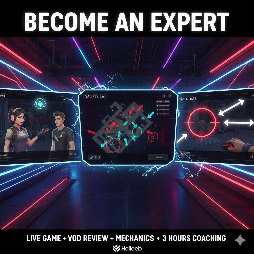 Become an Expert | Live Game + VOD review + Mechanical Guide (3 Hours of Coaching)