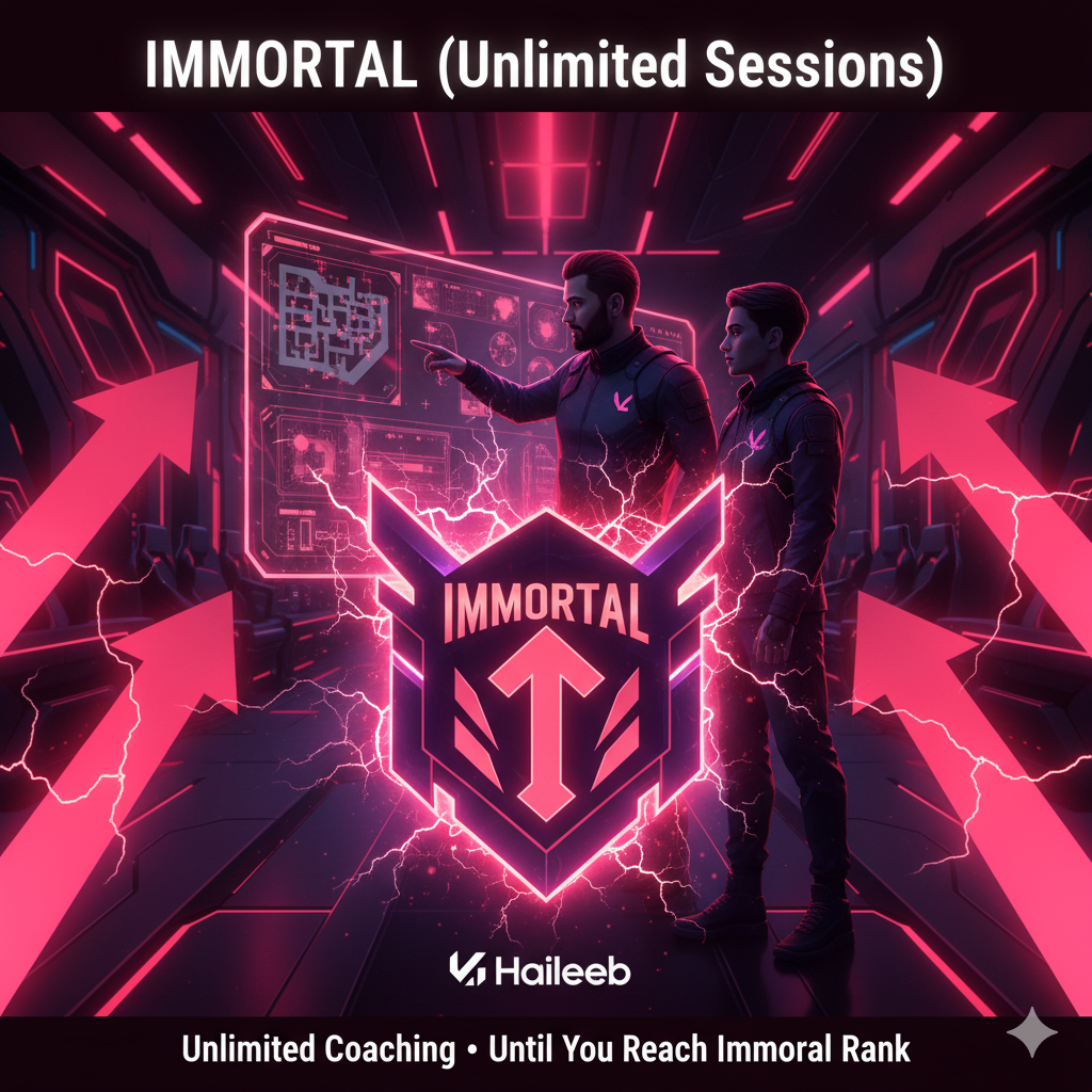 IMMORTAL (Unlimited Sessions) | Unlimited Coaching Sessions Until You Reach Immortal Rank