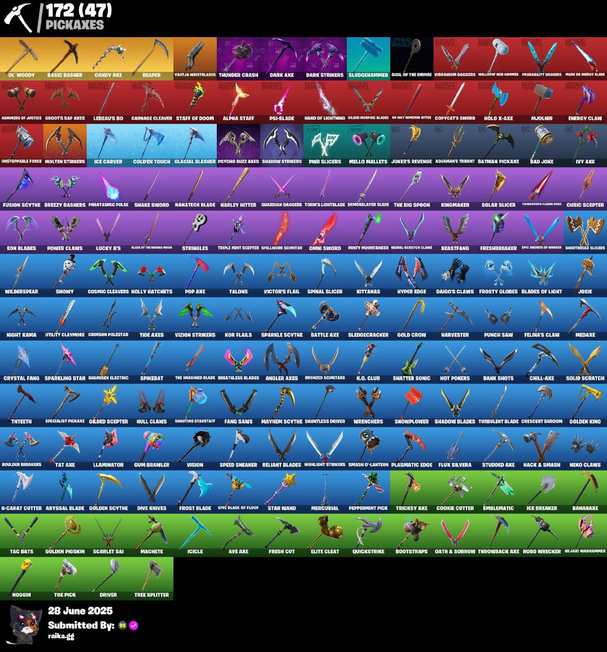 ⭐🎉𝙎𝙏𝘼𝘾𝙆𝙀𝘿 🎉⭐ 243 SKINS 🔥 Travis Scott 🔥 Astro Jack 🔥 Gold TNTina 🔥 Gold Midas 🔥 Gold Brutus 🔥 Gold Meowscles 🔥Game Knight | Shady Doggo 🔥 Unchained Ramirez 🔥 130 VB