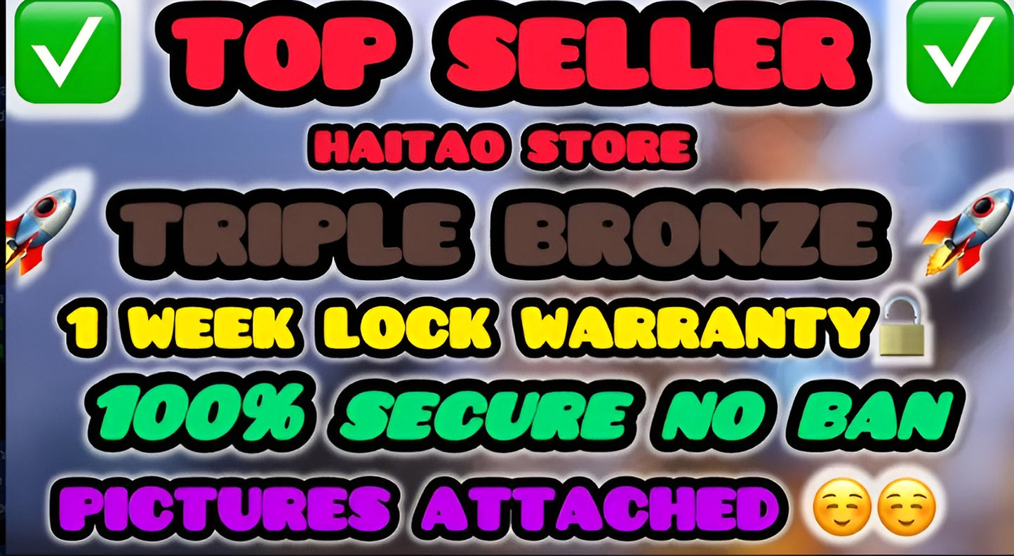 🥉Triple Bronze All Roles🥉 All Heroes Unlocked 🦸♂️Hand Leveled 🤚 Phone Verified 📲 Bronze Tank ✅ Bronze Support ✅ Bronze Dps✅