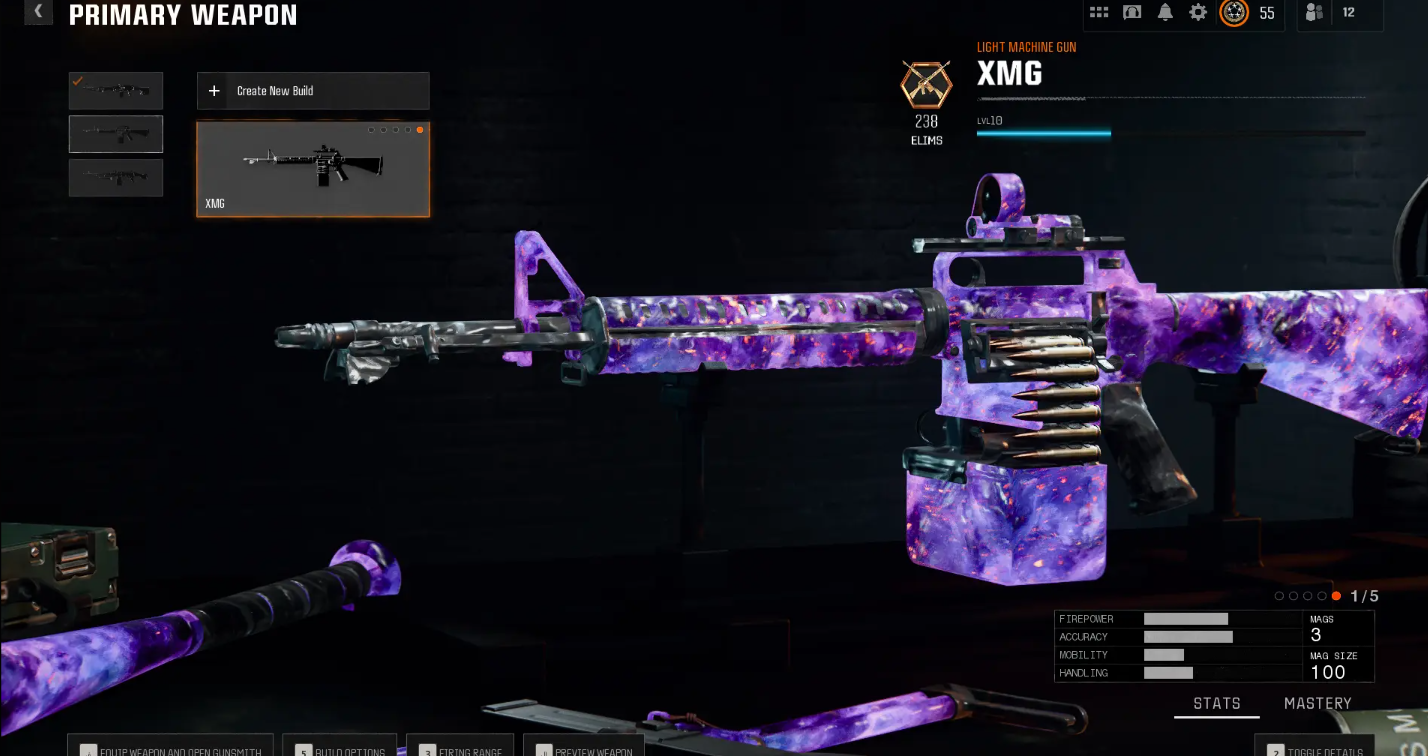 (BO6) Dark Matter Camo Unlock On 50 Guns | Black Ops 6