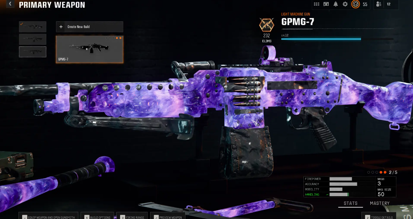 (BO6) Dark Matter Camo Unlock On 50 Guns | Black Ops 6