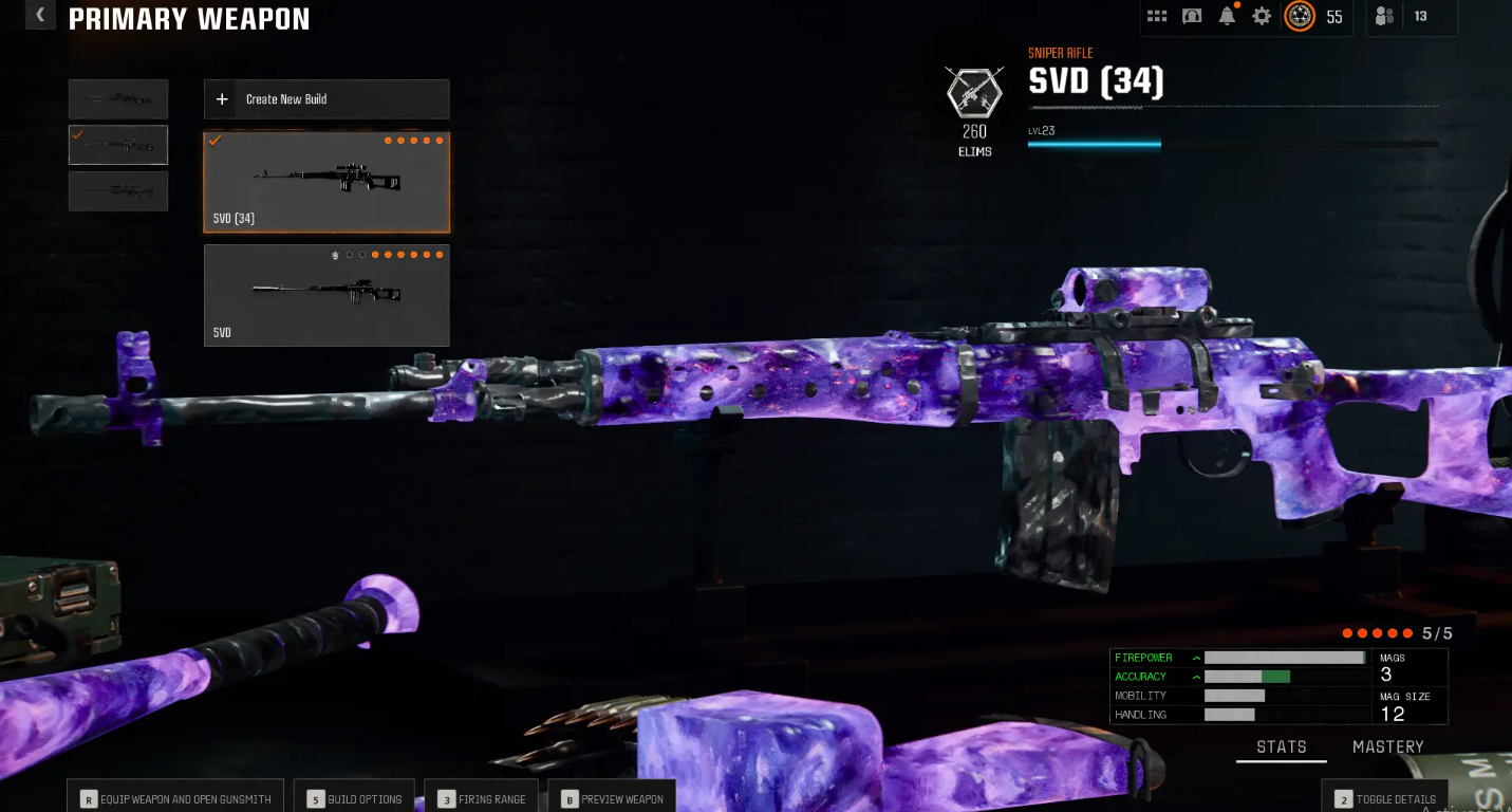 (BO6) Dark Matter Camo Unlock On 50 Guns | Black Ops 6