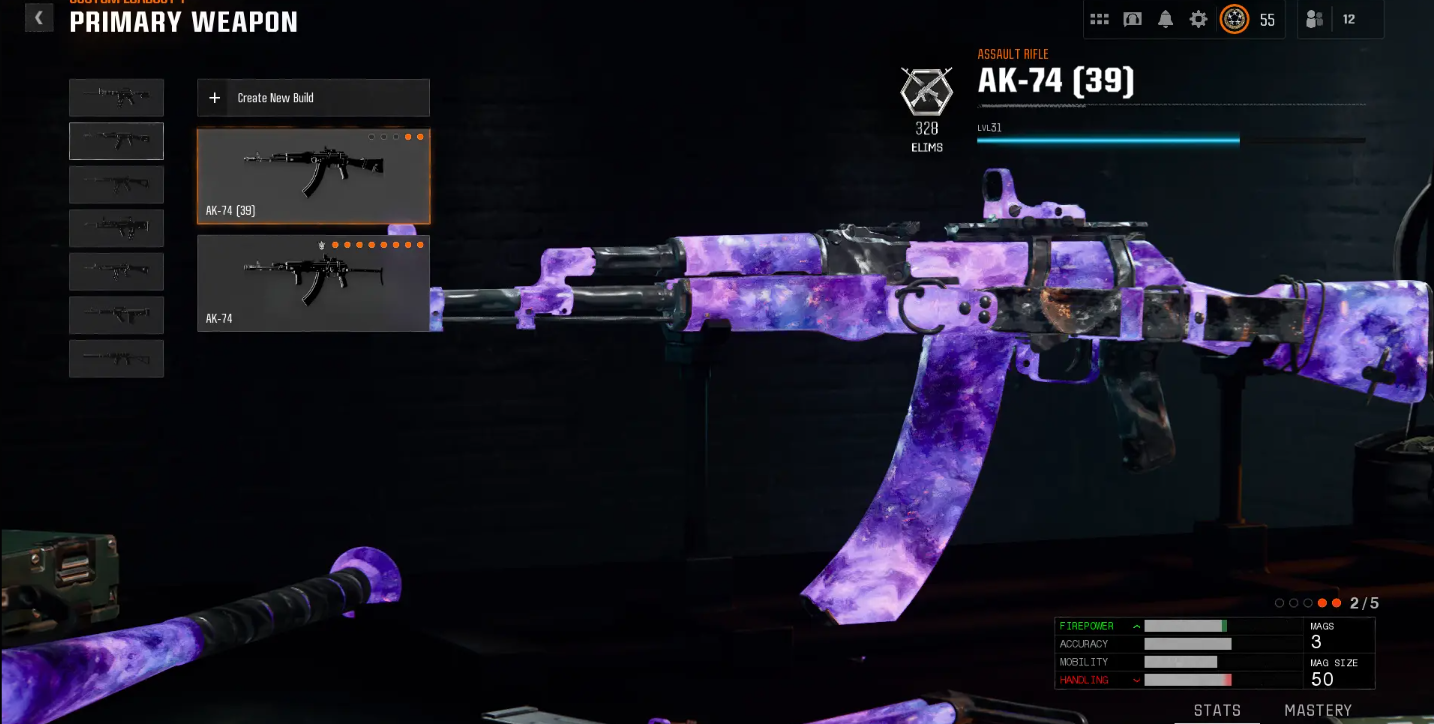 (BO6) Dark Matter Camo Unlock On 50 Guns | Black Ops 6