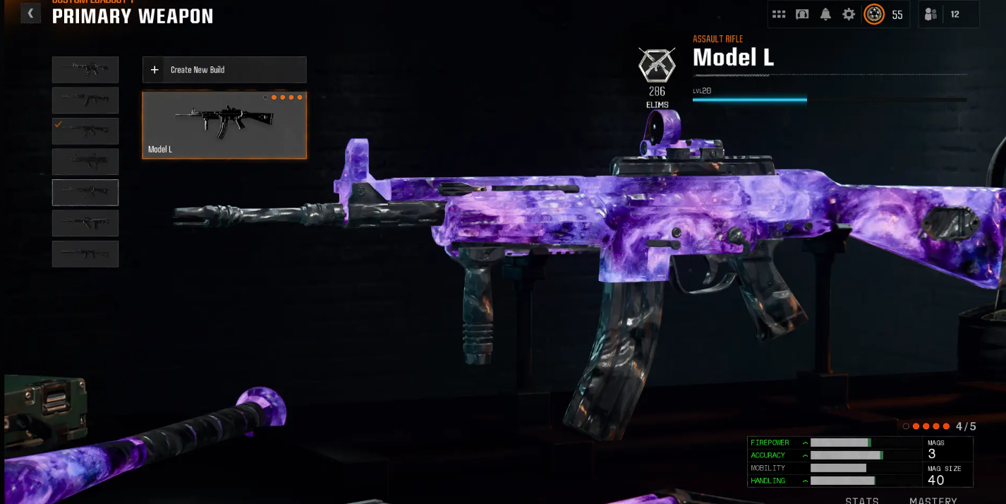 (BO6) Dark Matter Camo Unlock On 50 Guns | Black Ops 6