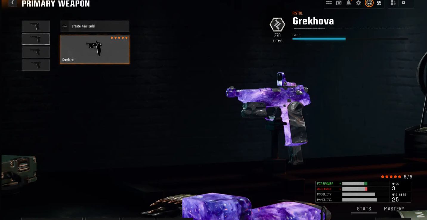 (BO6) Dark Matter Camo Unlock On 50 Guns | Black Ops 6