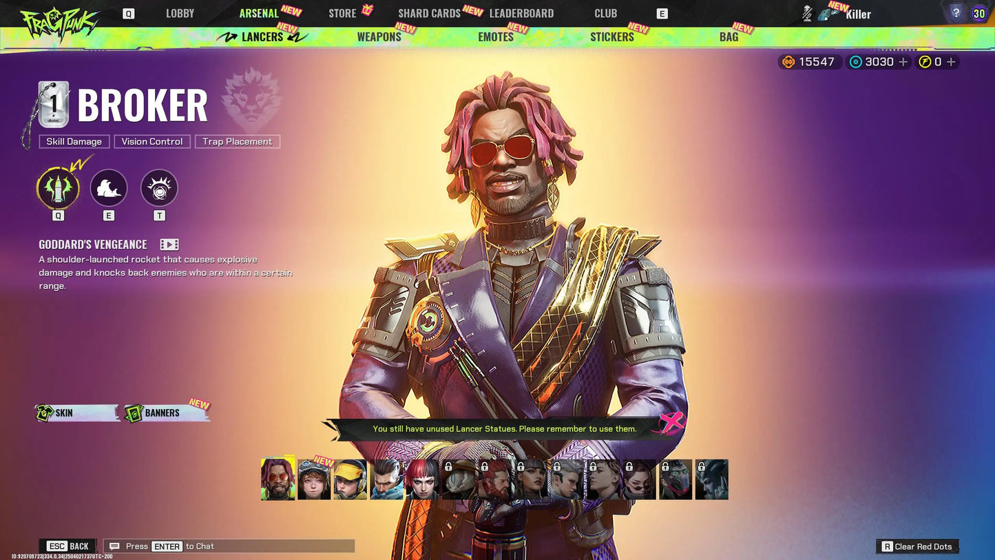 ๐ฎ Fragpunk | โญ Level 30 | ๐
Ranked Ready | ๐ธ New SZN | ๐ Full Access | ๐ฌ 24/7 Support | ๐ Instant Delivery | #P5K2R9X