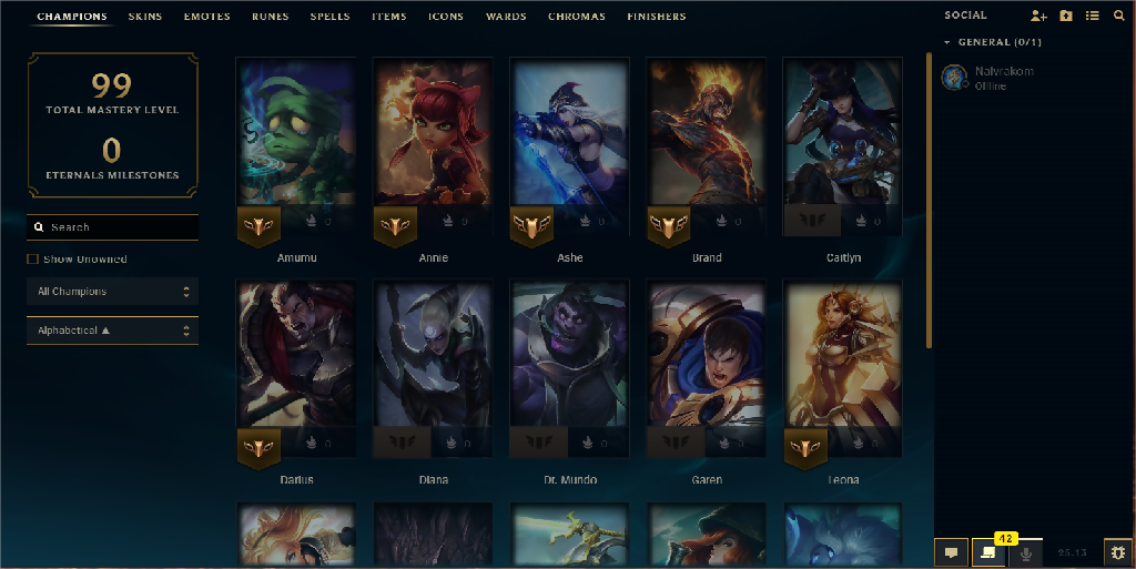 Season 15 I NA I IRON IV 0LP I BE 47,000 I Champions 20 I 5x Skin Shards I 0W/ 1L Placements I North America I Season 15 Split 3 Ready I Handmade I #nV2fRN