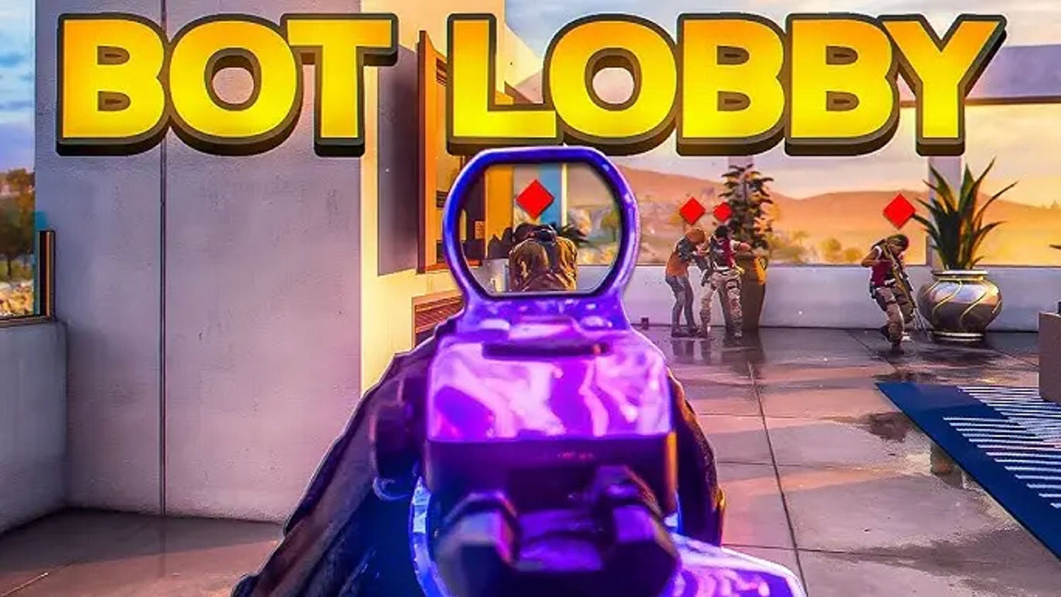 Call Of Duty BO6 Bot Lobbies | Unlock Camos & Level Guns
