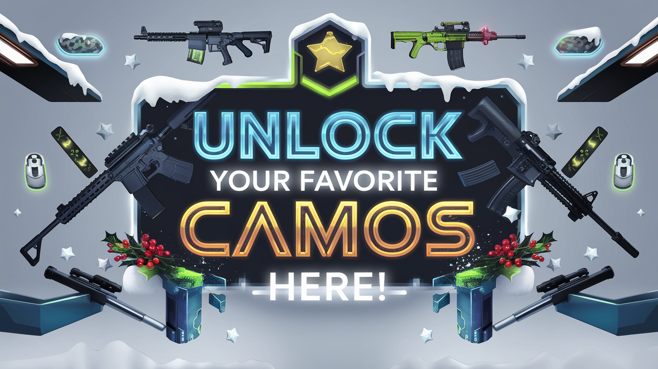 Unlock Dark Matter, Abyss, Nebula or Any Camo - Call Of Duty BO6