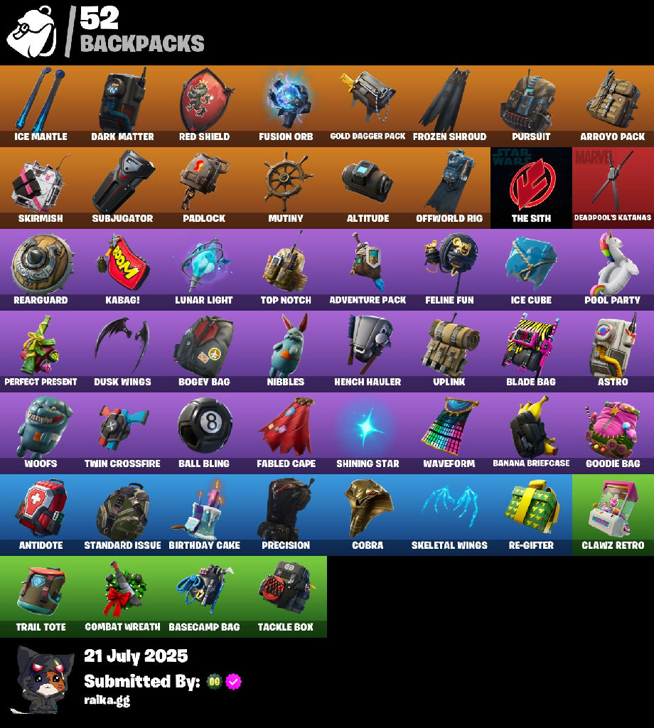 [PC/PSN/XBOX] ✨ 68 skins ✨ OG STW ✨ The Reaper ✨ Elite Agent ✨ Take The L ✨ Gold Midas ✨ Gear Specialist Maya ✨ Blackheart ✨ The Visitor ✨Zenith ✨ The Prisoner ✨ 1400 VB