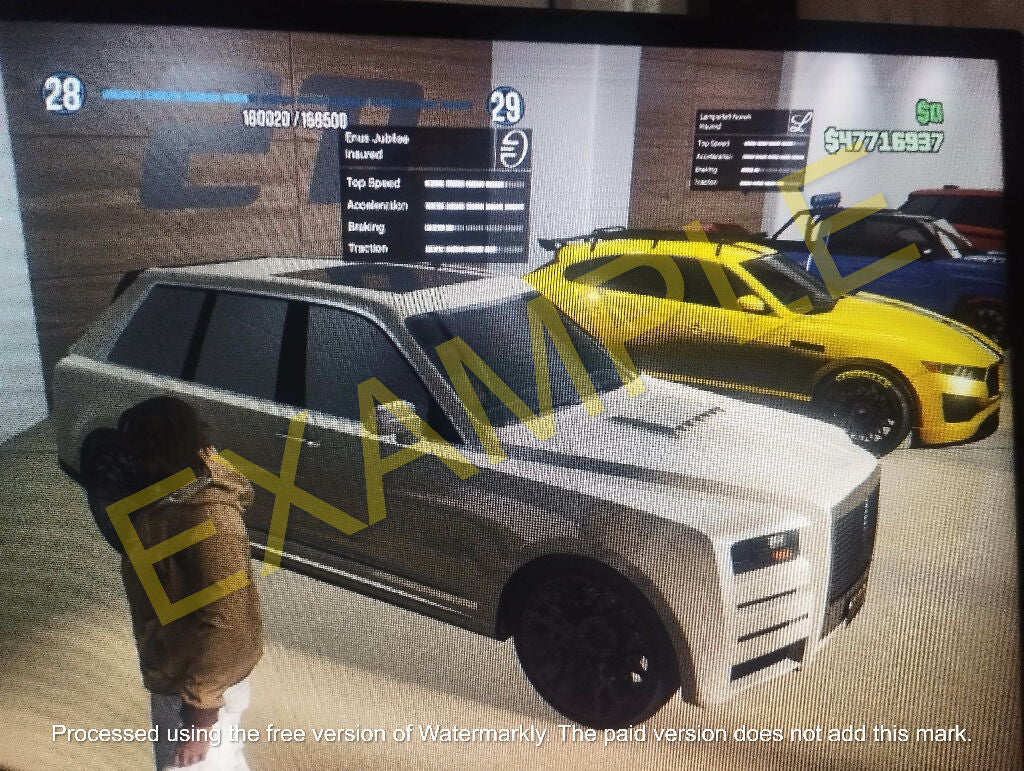 🏋️‍♂️ GTA 5 | PS5 🏋️‍♂️ 1 Billion Total ( 48 Million Pure Cash + 990 Million Worth Deluxo ) 🏋️‍♂️ 40x Modded Cars 🏋️‍♂️ RP 1 + 🏋️‍♂️ Male Character 🏋️‍♂️ Instant Access 🎮 #BYGCuy