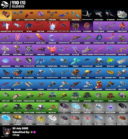 ⭐[PC/PSN/XBOX]✨105 skins ✨ Gold Meowscles | Gold Brutus | Gold Midas | Point It Out | Hot Marat | Rage | Take The Elf | Astroworld Cyclone | Astro Jack | 300 VB