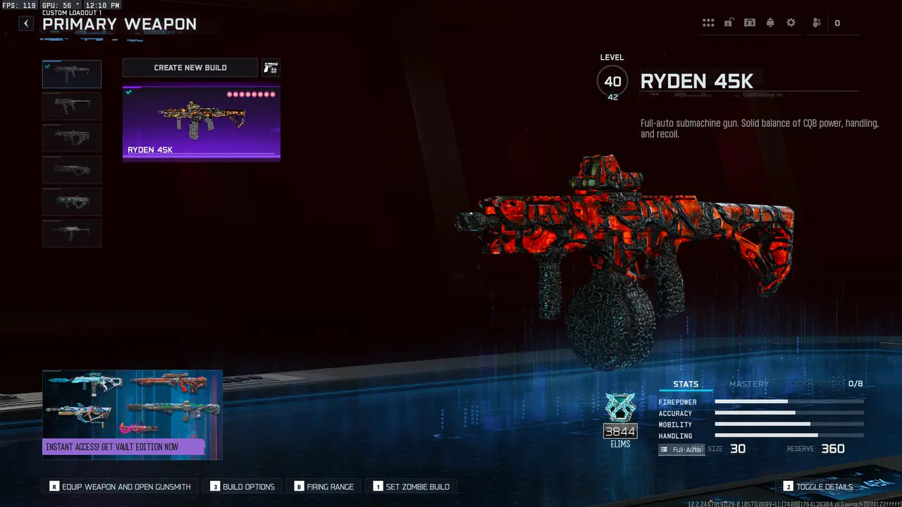 BO7 I 30 Infestation Camo Unlocked I 450+ Camos | All Guns Unlocked | Prestige 1 | Level 55 | Linkable: Steam / Battle.net / PS / Xbox | Full Access (No Restrictions / No Bans) |