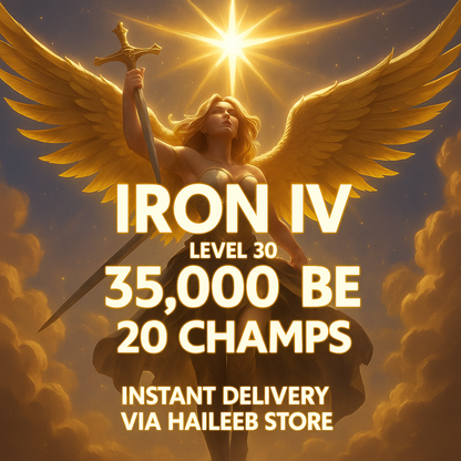 📡 EUW Iron Rank | 🔮 20 Champions Ready | 🎚️ Level 30 Opened | 🧾 40,000+ BE | 🔓 Secure Full Access | 🧃 Email Free to Claim | 🚦 Express Login #RHA5oP