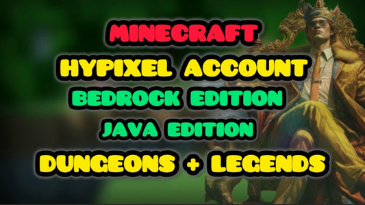【🛡️ Minecraft 🌟】 Java + Bedrock 🧃 Instant Entry 🐸 Not Banned on Hypixel 🎉 Trusted Mail 🐝 Safe Data #WXMB64