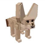 1x Fennec Fox - Grow A Garden GAG