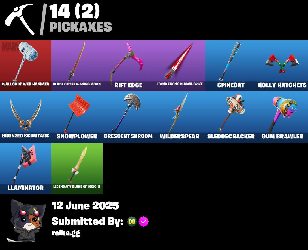 {!CHEAPEST!} 15 skins | Drift | Ronin | The Foundation | Spider-Man | Polar Peely | Huntress | Shanta | Tsuki 2.0 | Harlowe | Haven | Gumbo | Lt. John Llama | 100 VB