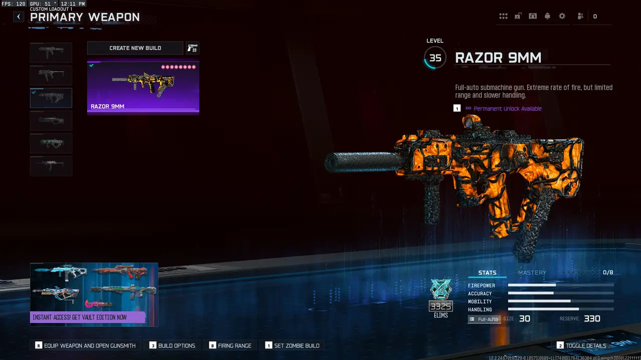 BO7 I 30 Infestation Camo Unlocked I 450+ Camos | All Guns Unlocked | Prestige 1 | Level 55 | Linkable: Steam / Battle.net / PS / Xbox | Full Access (No Restrictions / No Bans) |