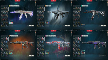 ⚡ EU / TUR ⚡ 48 Skins ⚡ Evori Dreamwings Vandal ⚡ VCT25 x JDG Classic ⚡ CYRAX Vandal ⚡ Primordium Phantom ⚡ XERØFANG Vandal⚡ Reaver Phantom ⚡ Elderflame Operator⚡ Level 59 ⚡ Ranked Ready ⚡ Smurf Account ⚡ Full access ⚡ Instant Delivery #pJd9cc