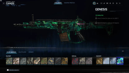 BO7 Genesis Camo Hand Unlock Service (Final Campaign Mastery) | Moonstone , Chroma Flux l 100% Safe