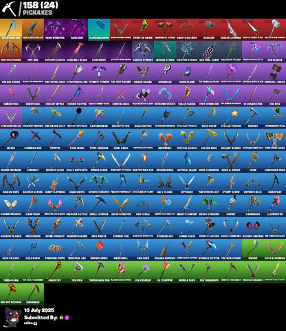 ⚡[PC/PSN/XBL] 141 skins | Gold Midas | Gold Brutus | Menace | Valeria | Predator | Renzo the Destroyer | Galaxy Scout | Peter Griffin | Ronin | The Ageless | 180 VB