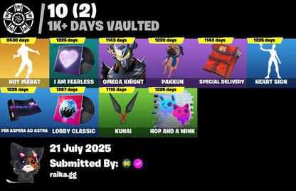 🎯[PC/PSN/XBOX]🎯 107 skins 🔥 Gold Brutus ✨ Gold Meowscles ⚡ Gold Midas 🔥 Carbon Commando 🚨 Trilogy 🚨 Royale Bomber ✨ Point Patroller 🔥 The Origin ⚡Snap |✔️ 50 VB