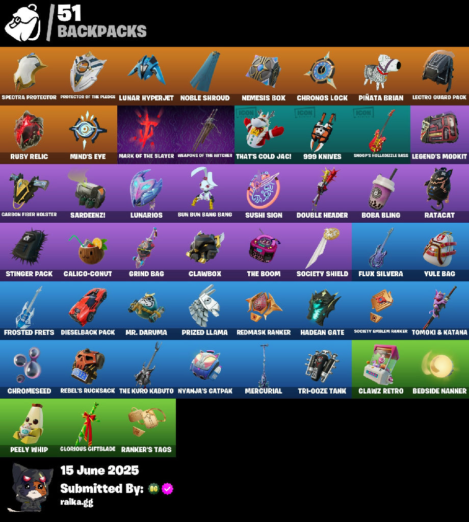 [PC/PSN/XBL] 37 skins | Twyn | The Ageless | Era | Firebrand | Nezumi | Renzo the Destroyer | Peter Griffin | Paradigm (Reality-659) | Valeria | 600 VB