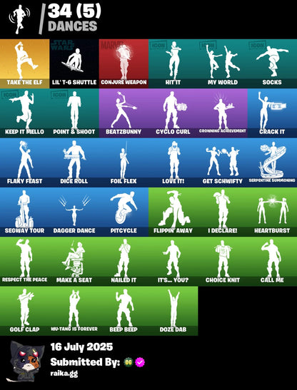 ✨[PC/PSN/XBOX]✨32 skins | The Imagined | Cyclo | Kado Thorne | The Origin | Krrsantan | Ahsoka Tano | Doctor Strange | Prowler | Polar Peely | Khaby Lame | 1100 VB