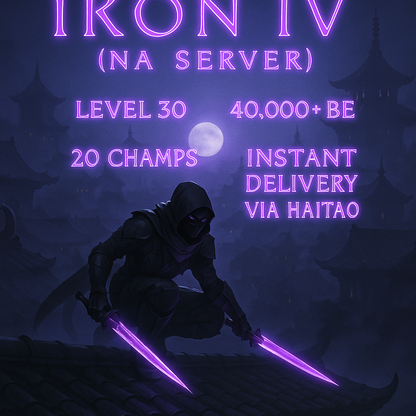 🧊 NA Iron 4 Division | 🎯 Honor Rank 3 | 🧬 Level 30 Reached | 🪙 47,000 BE Ready | 🔏 Account Control | 🐚 Unverified Mail | 🛰️ Instant Login #cNBiIU