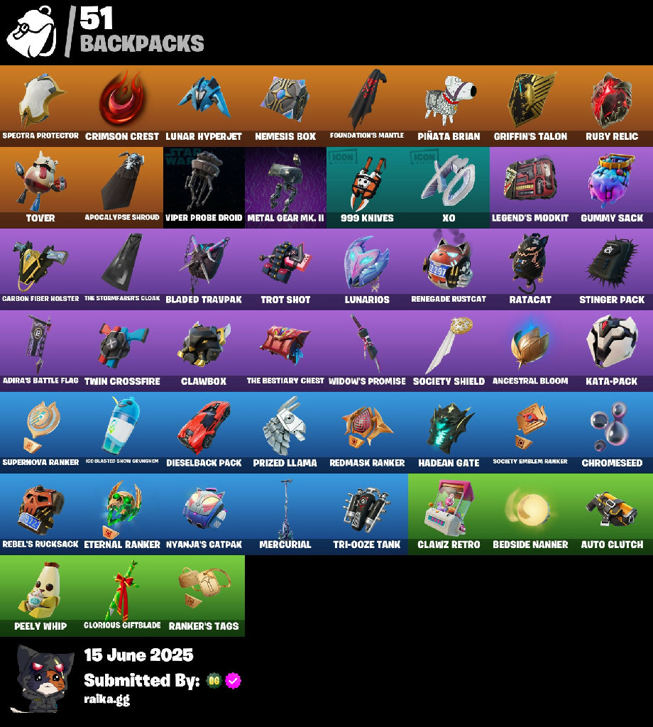 [PSN/XBOX/PC] 37 skins | Snap | Inferno | Spectra Knight | Peter Griffin | Paradigm (Reality-659) | Ronin | Malik | Valeria | Omegarok | Darth Vader | 100 VB