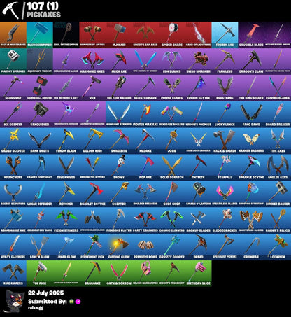 ⭐[PC/PSN/XBOX]✨105 skins ✨ Gold Meowscles | Gold Brutus | Gold Midas | Point It Out | Hot Marat | Rage | Take The Elf | Astroworld Cyclone | Astro Jack | 300 VB