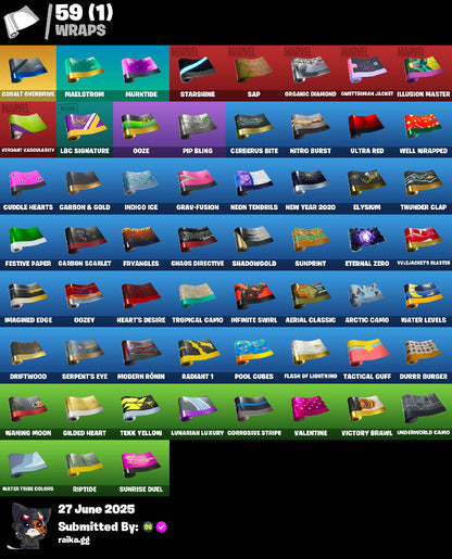 [PC/XBOX/PSN] 36 skins | Blue Striker | Point Patroller | Carbon Commando | Carbide | Blackheart | Hades | Hybrid | Lynx | Calamity | Zenith | Zeus | 100 VB