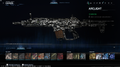 BO7 I 6× Arclight Camos I 6x Shattered Gold Camos I Level  55 I 84+ Camos I Ranked Ready I Multi‑Platform I Full Access I Fast Delivery I Link: Steam • Battle.net • PSN • Xbox