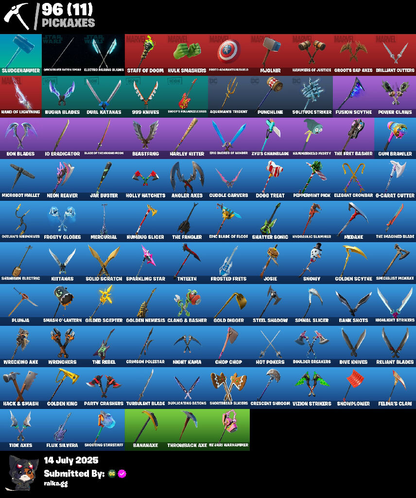 ?70 skins | Gold TNTina | Gold Meowscles | Gold Midas | Gold Brutus | Fade | Fusion | Sorana | Joey | Gear Specialist Maya | Kymera | 320 VB