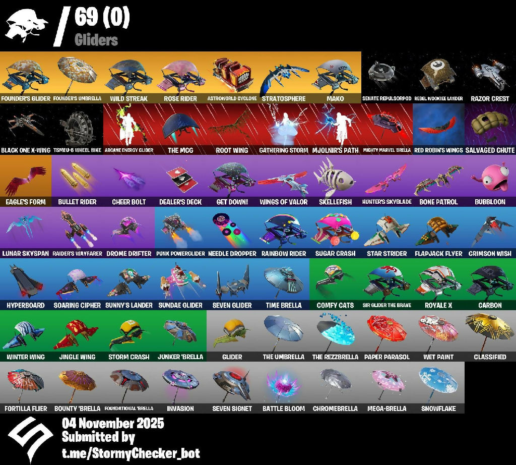 [XBOX/PC/SWITCH] ? 70 SKINS ? OG STW ? The Reaper ? Blue Squire ? Royale Knight ? Elite Agent ? FLOSS ? Leviathan Axe ? Mako ? Take The L ? Cloud Striker ? Rogue Agent ?300VB