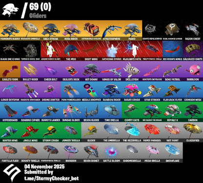 [XBOX/PC/SWITCH] ? 70 SKINS ? OG STW ? The Reaper ? Blue Squire ? Royale Knight ? Elite Agent ? FLOSS ? Leviathan Axe ? Mako ? Take The L ? Cloud Striker ? Rogue Agent ?300VB