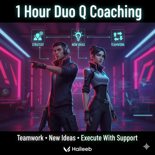 1 Hour of Duo Q Coaching | We’ll help you Understand Teamwork, Share New Ideas, Support You in Executing Your Own