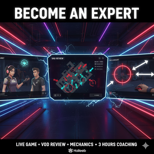 Become an Expert | Live Game + VOD review + Mechanical Guide (3 Hours of Coaching)