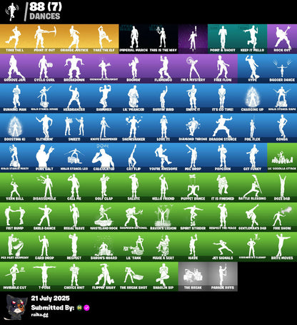 [PC/PSN/XBL] 91 skins ? Take The L | End Zone | Zenith | Dire | Hybrid | Drift | Blackheart | The Visitor | Ragnarok | Son Goku | Lynx | Shogun | A.I.M. | 500 VB