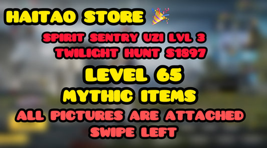 Buy PUBGM Account 🎯 Level 65 🎯 UZI level 3 🎯 2x Gun lab 🎯 10+ Mythic 🎯 Pati Outfit 🚀 Best smurf account 🚀 No Glacier 🚀 No Fool 🚀 No Mummy 🚀