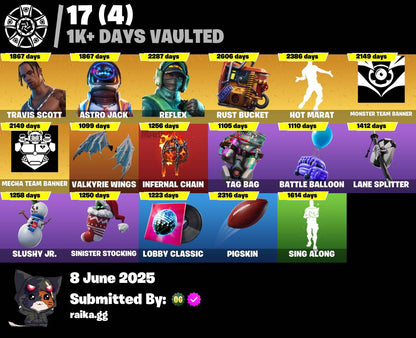 ⭐[PC/PSN/XBOX] 81 skins | EON | Travis Scott | Astro Jack | Reflex | Lynx | Omega (stage 5) |The Prisoner | Luxe | Enforcer | Ultima Knight | The Ice King | 350 VB