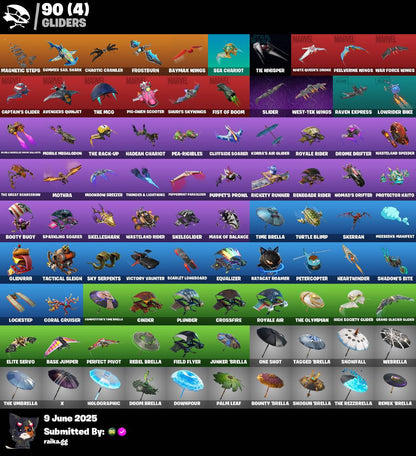 [PC/PSN/XBOX]🔥𝐒𝐓𝐀𝐂𝐊𝐄𝐃 𝐄𝐗𝐂𝐋𝐔𝐒𝐈𝐕𝐄🔥166 skins ⭐ IKONIK ⭐ Katalina ⭐ John Wick ⭐ CANDY AXE ⭐ The Ice King ⭐ Blackheart ⭐Valeria ⭐ Luxe ⭐ Zenith ⭐ Ruin ⭐Hades ⭐ 100 VB